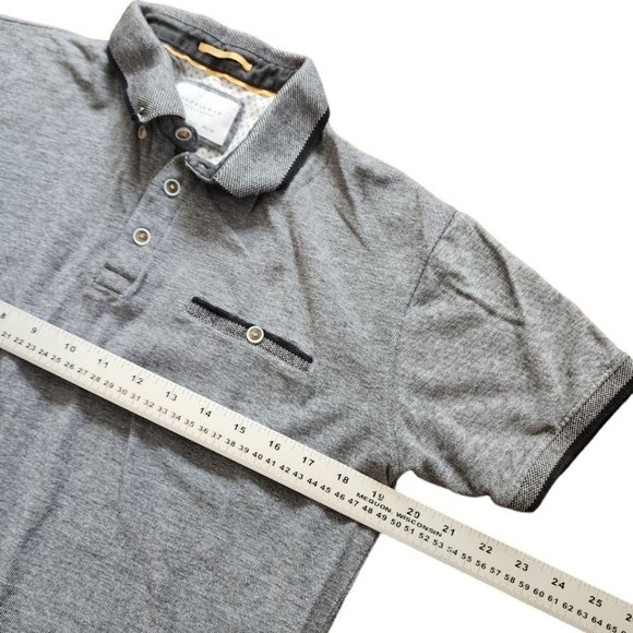 Cactus Man Ricky  Singh Men's  Gray  Size M Short Sleeve Pocket - Picture 5 of 7